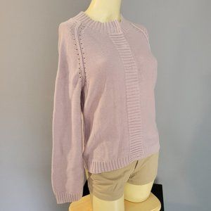 Calvin Klein Jeans Pastel Purple Long Sleeve Button Up Cardigan